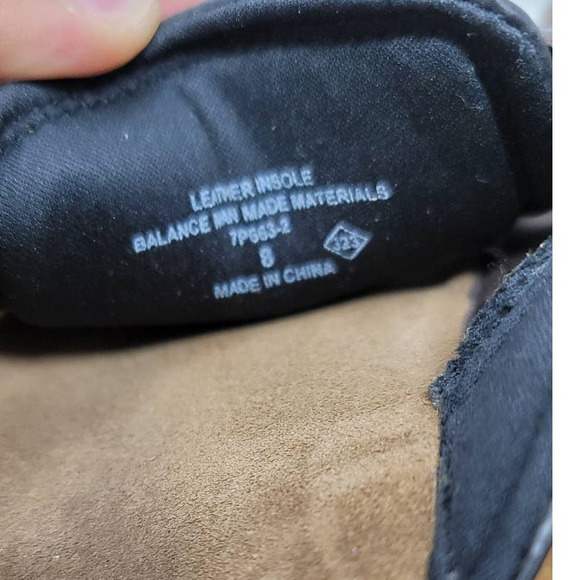 ESNY Brown Leather Strappy Sandal 8 - Picture 6 of 7